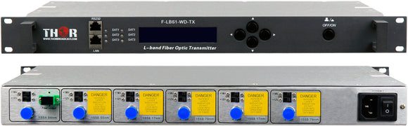 Thor 6-LBAND-CWDM-TX 6 Satellite TV Polarities over 1 Strand SM-FOC