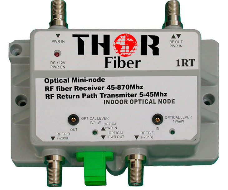 Buy Thor F-MININODE-1RT Receiver & Return Path Transmitter Single Fiber ...