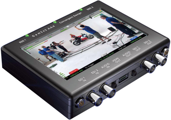 Convergent Design Gemini Recorder with Gemini RAW C500 4K Option and 2 SSDs Kit