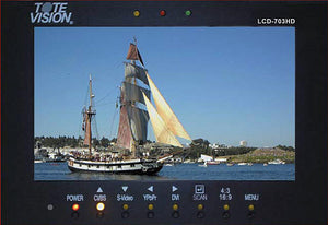 ToteVision LCD-703HD 7in High Definition LCD Field Monitor