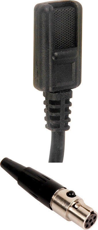 Tram TR50 Black Lav Mic with Lectrosonics TA5F Pos Bias with Power Supply