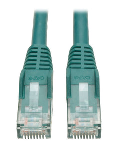 Tripp Lite N201-003-GN Cat6 Gigabit Snagless Molded Patch Cable (RJ45 M/M) - Green 3 Feet