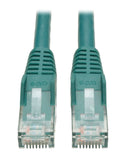 Tripp Lite N201-003-GN Cat6 Gigabit Snagless Molded Patch Cable (RJ45 M/M) - Green 3 Feet