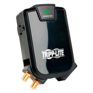 Tripp Lite TLP31SAT 3-Outlet Surge Suppressor- 1 Rotating Outlet & Rotating Coax