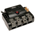 Tripp Lite TLP606RNET 6-Outlet Surge Suppressor- 6-Ft Cord & 1-Line Coaxial