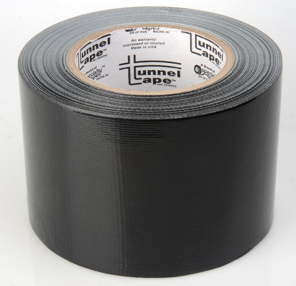 3 Inch Black Tunnel Tape 40 Yard Roll