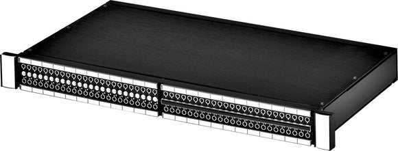 Switchcraft TTEZN10P3PINBG 1RU Front TT EZ Norm Rear 3 pin Patchbay