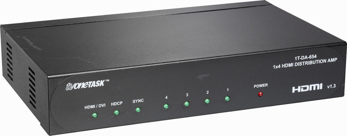 Buy TV One 1T-DA-654 1x4 HDMI Splitter / DA TV1-1TDA654