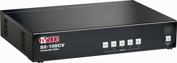 TV One S2-105CV 5x2 Composite Video Switcher