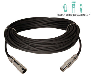 Belden 1857A Triax Cable with Trilok Male to Female Connectors 500FT