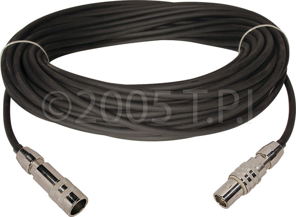 Belden 8233A Triax Cable with Trilok Male to Female Connectors 500FT