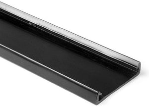 HellermannTyton TC1BK4 1-Inch Wide PVC Wiring Duct Cover for TYT-1X1-BK - Black