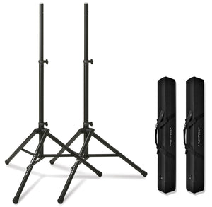 Ultimate Support TS-80BT 3.5Ft-6Ft 7In Speaker Stands w/ BAG90 Bags - Pair