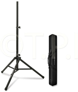 Ultimate Support TS-80B 3 Ft. 6 In-6 Ft. 7 In Speaker Stand w/BAG90 Black Bag