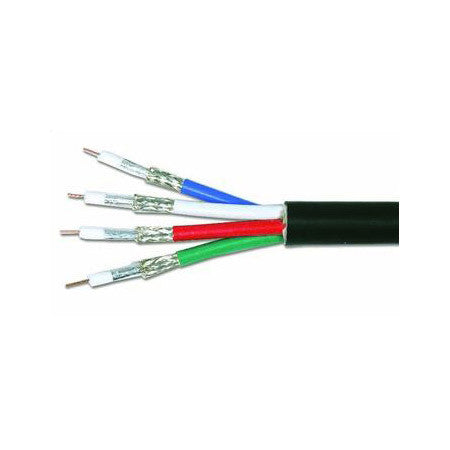 Canare V3-3CFB Hi-Res 3-Channel 75 Ohm Digital Video Mini Coax Cable 328FT Roll