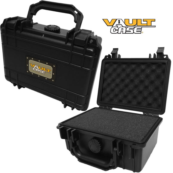 Vault Case VC-07 8.25x6.5x3.5 Inch Water Resistant Case (Black)