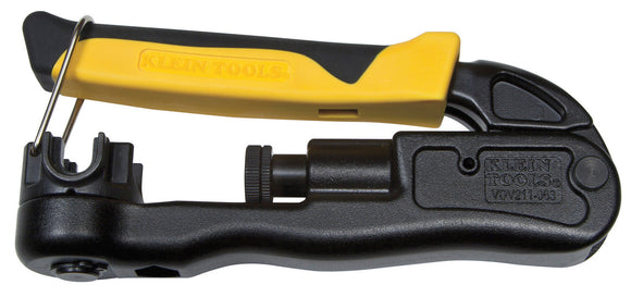 Klein Tools VDV211-063 Compression Crimper - Lateral - Multi-Connector