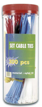 Velleman 300 Cable Ties In A Jar