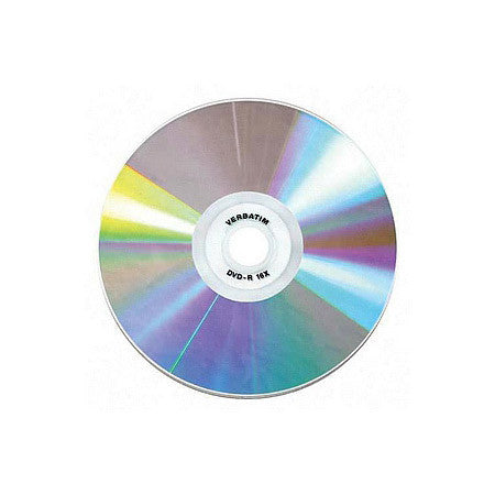 Verbatim DVD-R 16x Shiny Silver 4.7 Gig 50pk Spindle