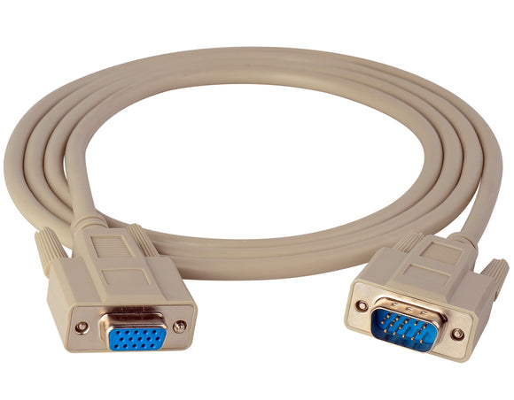 TecNec 15-Pin WUXGA VGA Male to Female Cable 100FT