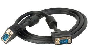 TecNec 15-Pin WUXGA VGA Male to Male Cable 6FT