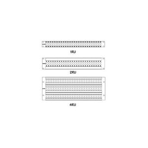 Canare VJ2-E26-4U 6x26 Unloaded Patch panel 4 RU with Designation Strips