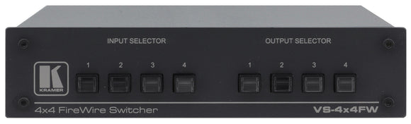 Kramer VS-4x4FW 4x4 Port Firewire Mechanical Switcher