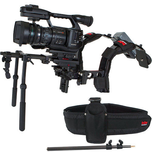 VariZoom VZ-CINERAYGT Ultimate 15mm Dual-Shoulder Rig with Shock Mount