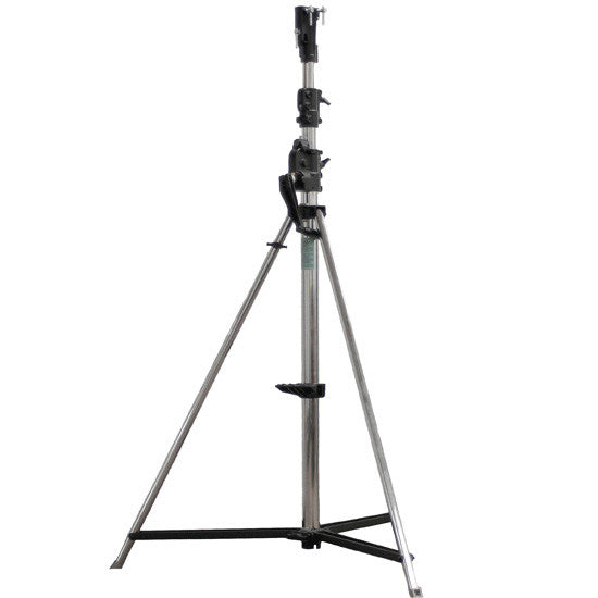 VariZoom VZ-HIGHTRIPOD 12FT Studio Crank up Tripod/Pedestal with Mounting Plate