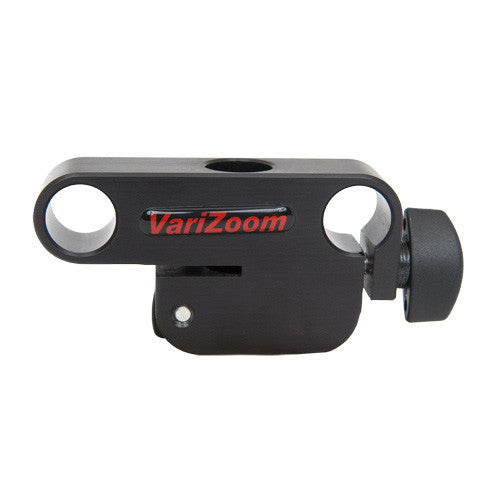 VariZoom VZ-R1007 Adj. Clamp with Top 15mm Mounting Hole & Dual 15mm Rod Mounts