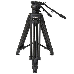 VariZoom VZ-TKC100C 100mm Combo VZ-FH100 Head and VZ-TC100C Carbon Tripod