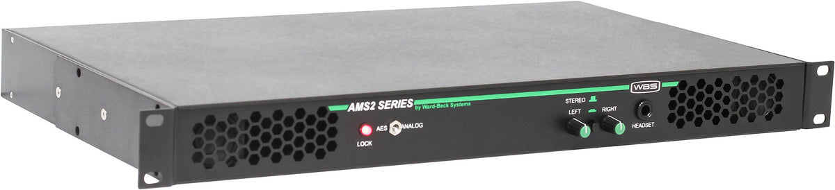 Buy Ward Beck AMS2 Mini Cue Rackmount Stereo Audio Monitor Speaker with ...