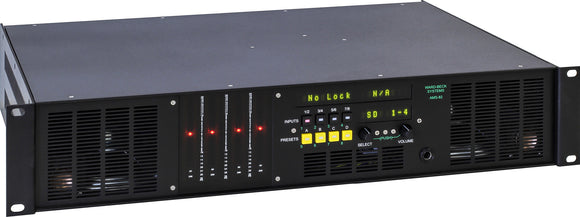 Ward-Beck AMS8-2AM Multichannel Audio Monitor -AES/EBU Inputs HD/SD-SDI Demuxer