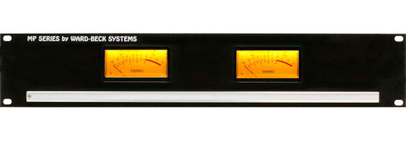 Ward-Beck MP2(1P1V) Rackmount PPM + VU Meter Panel