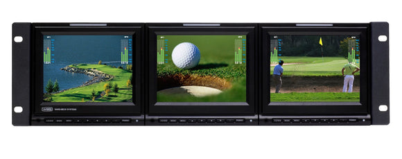 Ward-Beck VMS560-3HD Triple 5.6 Inch LCD Video Monitoring System