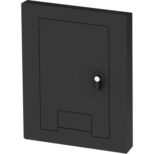 FSR WB-X1-CVR-BLK WB-X1 Cover with Lock and Cable Exit Door BLACK