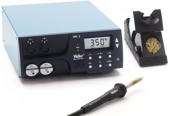 Weller WR2000 Digital Self-Contained 2 Channel Rework Station with HAP 1 Hot Air Pencil