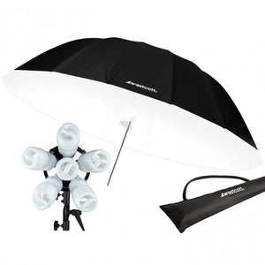 Westcott 1211C Spiderlite TD6 Parabolic Umbrella Kit with Bonus Diffusion Panel