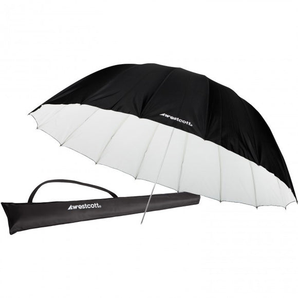 Westcott  7ft Parabolic Umbrella - White / Black