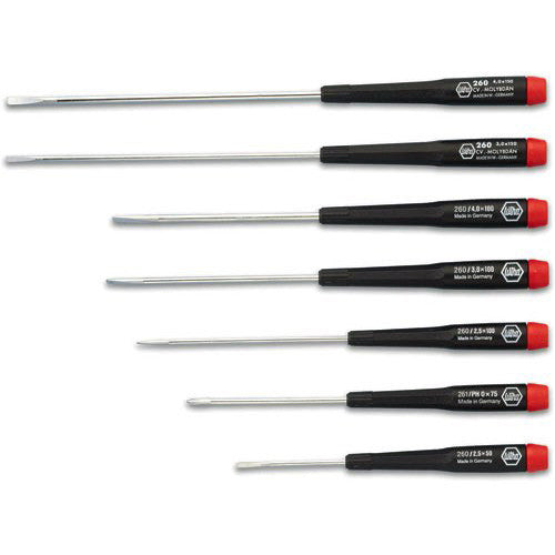 Wiha Tools 26092 7-Piece Slotted / Phillips Set