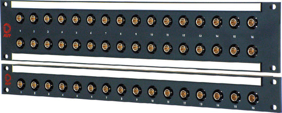 AVP WK-G220E2-JJ300 2x20/2RU/40 JJ300 3Ghz Feedthru BNC Semi-Recessed Patchbay