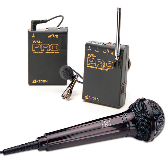 Azden WMS-PRO On-Camera VHF Wireless System