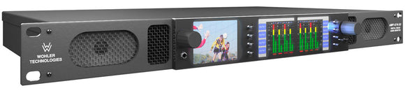 Wohler AMP1-16V-MD 16 Channel Dual Input 3G/HD/SD-SDI Audio With Video Monitor