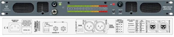 Wohler AMP1-DA/106 Compact 2CH Analog/Dig Self-Pwrd Speaker Sys High Res Meterng