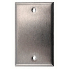 Blank Lexan Single-Gang Wall Plate (4 Colors)