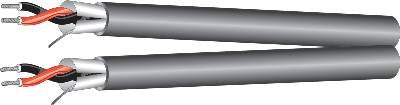 West Penn Wire 210454 22 AWG 2-Pairs Line Level Microphone Cable 500FT