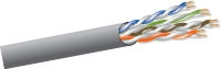 West Penn Wire 254245 24 AWG 4-Pairs CAT5e UTP Fire Data Control Cable 1000FT