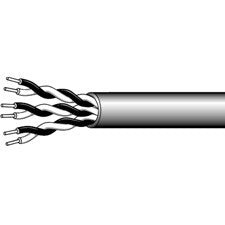 West Penn Wire WP54980 24 AWG 3-Pairs Plenum Category 3 Cable 1000FT