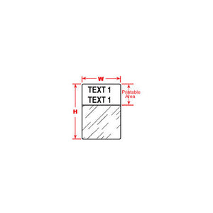 Brady XC-1500-427 19x1.5 Inch IDXPERT Labels