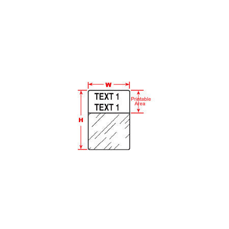 Brady XC-1500-427 19x1.5 Inch IDXPERT Labels